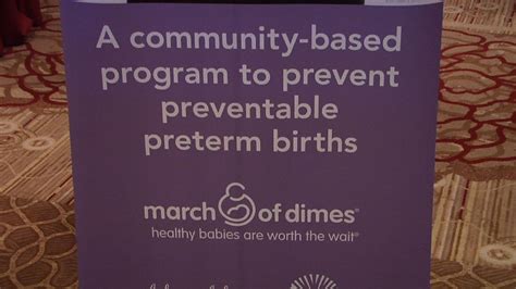 March Of Dimes Works To Reduce Premature Births Youtube