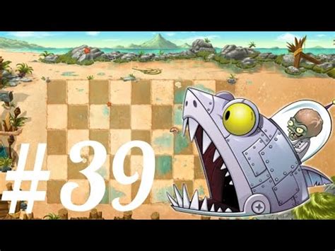 Zombot Sharktronic Sub Big Wave Beach Plants Vs Zombies