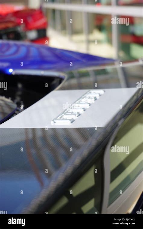 Ferrari Sf90 Wing Stock Photo Alamy