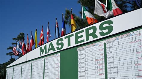 Masters 2024 What Is The Masters Cut Line And How Is It Determined