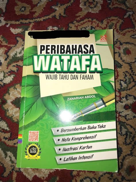 Buku Peribahasa Watafa Spm Kssm Hobbies And Toys Books And Magazines