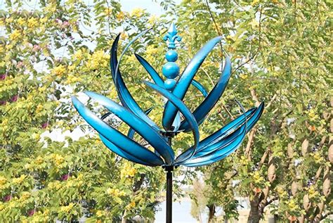 Rotating Garden Wind Sculpture Offer Livingsocial