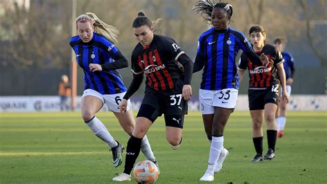 Milan Inter Serie A Femminile 20222023 La Partita Video Dailymotion