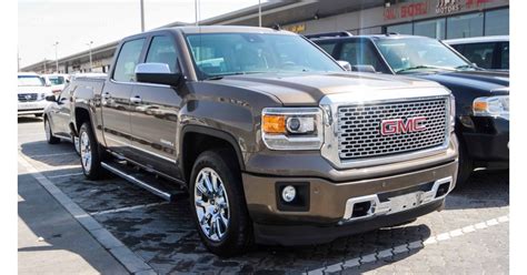 Gmc Sierra Denali For Sale Aed 125000 Brown 2015