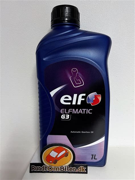 Gearkasseolie Elfmatic G3, hurttig - billig levering