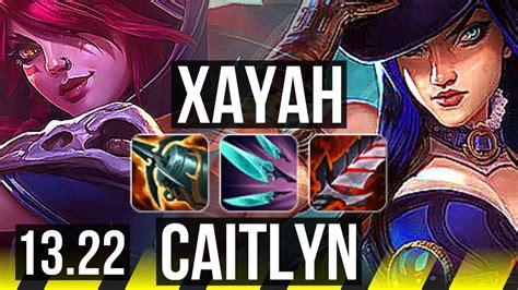 XAYAH Kennen Vs CAIT Blitz ADC Quadra 66 Winrate KR Diamond