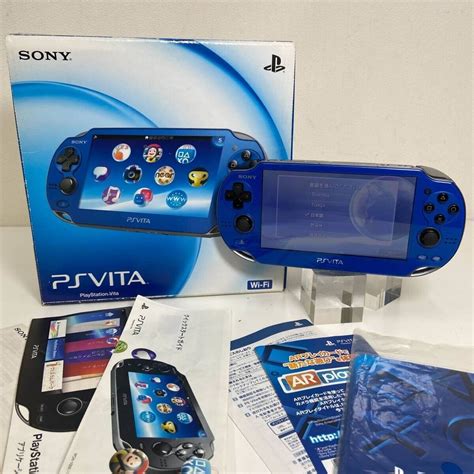 Ps Vita Pch Za Sony Playstation Sapphire Blue Oled Region Free