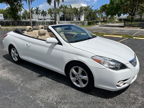 2008 Used Toyota Camry Solara Convertible SLE V6 Automatic At Florida