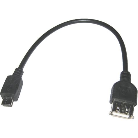 Кабель OTG USB2 0 AF micro USB ATcom 0 8 м 16028 купить ELMIR