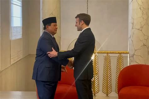 Keren Nih Calon Presiden Prabowo Ngobrol Pakai Bahasa Prancis Saat