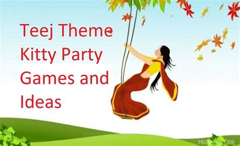 Teej Kitty Party Games 5 Best Games For Your Teej Kitty Party