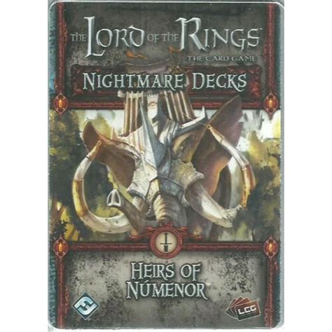 Lord Of The Rings Lcg Heirs Of Numenor Nightmare Deck Board Games