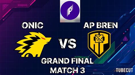 Onic Vs Ap Bren Match Grand Final Game Of The Future Onic Vs