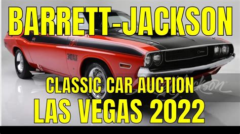 Barrett Jackson Las Vegas 2022 Youtube