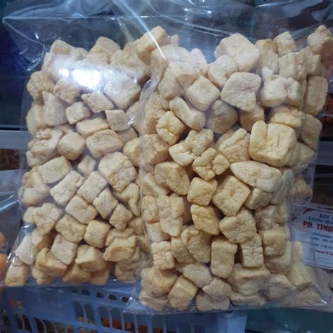 Jual Kerupuk Tahu Enak Gurih Renyah Kerupuk Tahu Kotak Gr Shopee