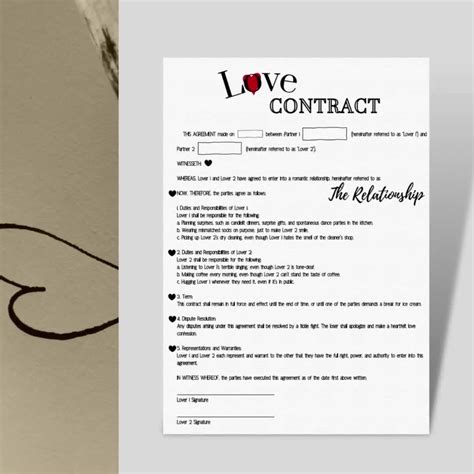 Relationship Agreement Template