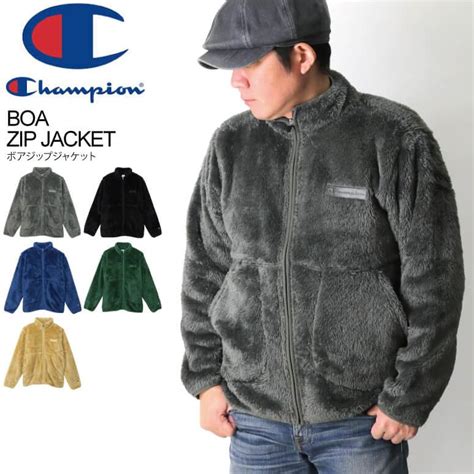 チャンピオン Champion ボア フリース フルジップ ジャケット スタンドジップ ジャケット メンズ レディース C3 Y616retom 通販 Yahooショッピング