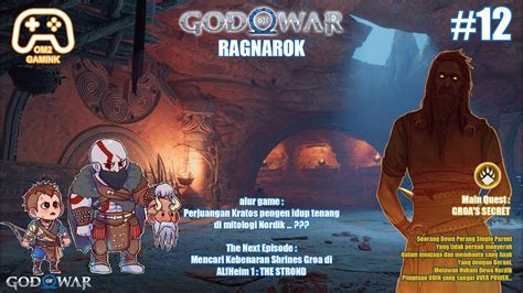 God Of War RAGNAROK Part 12 GROA S SECRET Kebenaran Shrines Groa