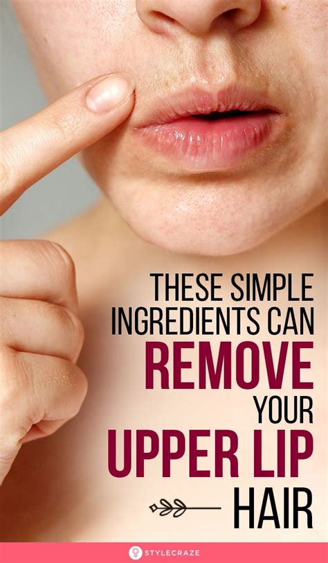 How To Remove Upper Lip Hair At Home Natural Ways Artofit