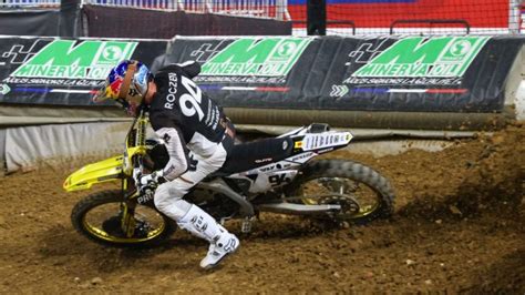 Ken Roczen Holt P Im Zeittraining Der Sx Beim Supercross De Paris Am