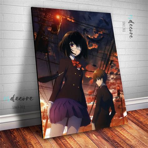 Placa Decorativa Anime Another A4 No Elo7 Rsd Placas Decorativas