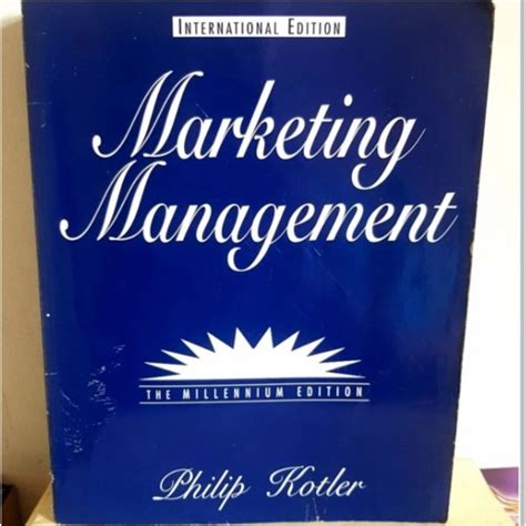 Jual Marketing Management By Philip Kotler Shopee Indonesia