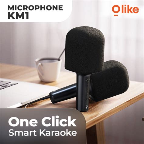 Jual Olike Km Mic Karaoke Bluetooth Microphone Wireless Portable