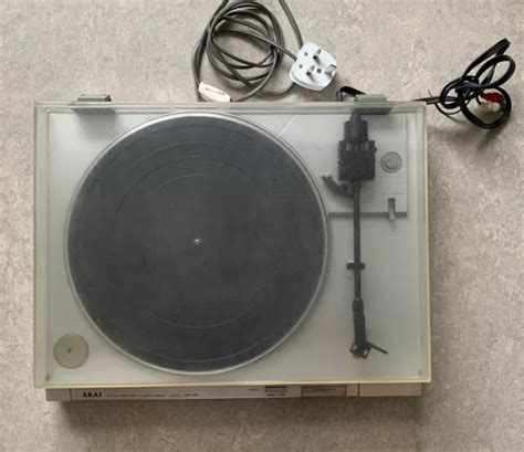 AKAI AP B1 TURNTABLE Hi Fi Record Deck Player Belt Drive Working