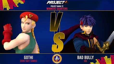 Project Mana Bad Bully Ike Vs Gothi Zero Suit Samus Winners