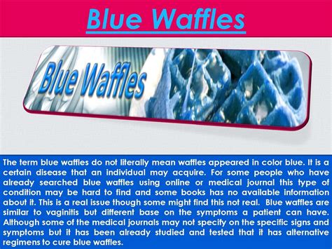 Blue Waffles Disease Pictures now on Blue Waffle Disease, Diseases ...