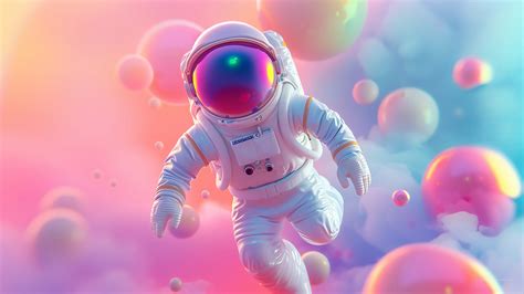 Astronaut Digital Art K A Wallpaper Pc Desktop