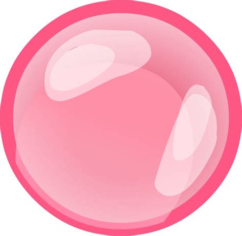 Pink Bubble Gum Clipart | Free Images at Clker.com - vector clip art online, royalty free ...