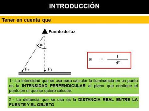 Calculo De Iluminancia Parte1 YouTube