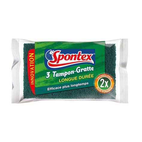 Paris Prix Lot De Tampon Gratte Spontex Vert Leroy Merlin