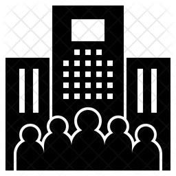 Enterprise Icon - Download in Glyph Style