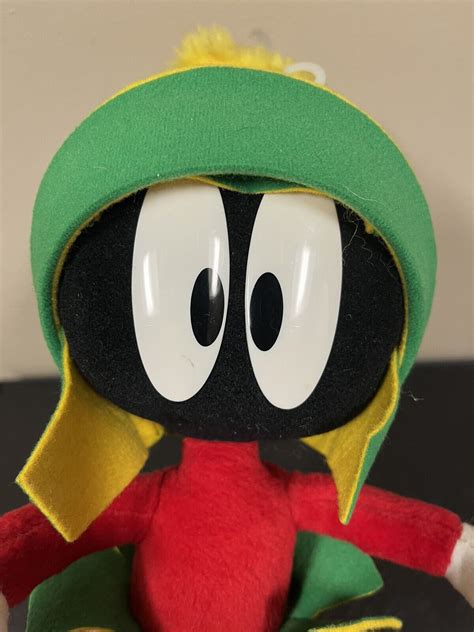 Vtg Marvin The Martian 11 In Poseable Bendable Looney Tunes Applause Plush 1997 Ebay