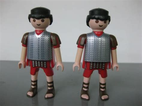 Playmobil Lote Figuras Romano Legionario Roma Eur Picclick Fr