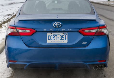 2018 Toyota Camry SE Review Sporty Looks Mixed Performance