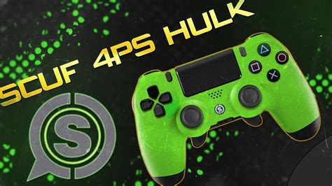 New Scuf 4ps Hulk Ps4 Controller Unboxing First Impressions Road To First Gameplay Youtube