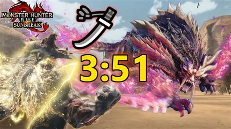 Dual Threat Light And Darkness Speedrun Longsword Monster Hunter Rise