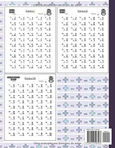 Practicando Sumas Y Restas Cuaderno De Ejercicios De Matemat En Venta