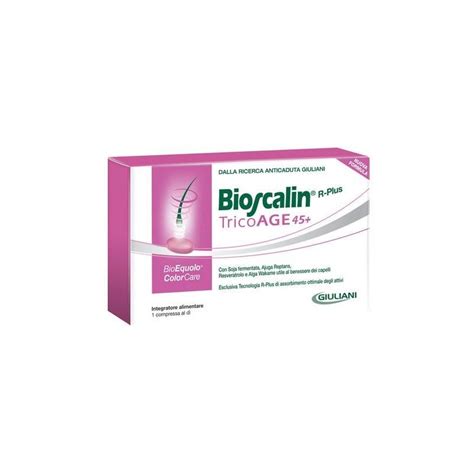 Giuliani Bioscalin Tricoage R Plus Integratore Anti Caduta