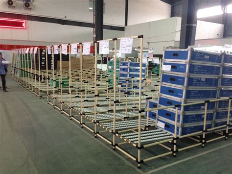 storage rack PE pipe shelves Heavy Duty Steel Pipe Rack Racking System for warehouse Electronic ...