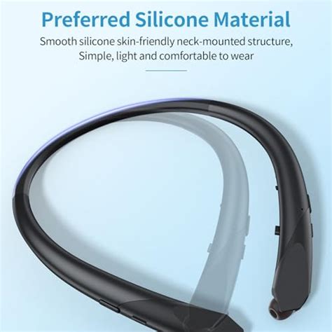 Snapklik Bluetooth Headset 2024 Upgraded Wireless Neckband