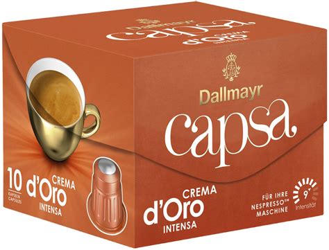 Dallmayr Capsa Crema D Oro Intensa Kaffeekapseln Port Ab