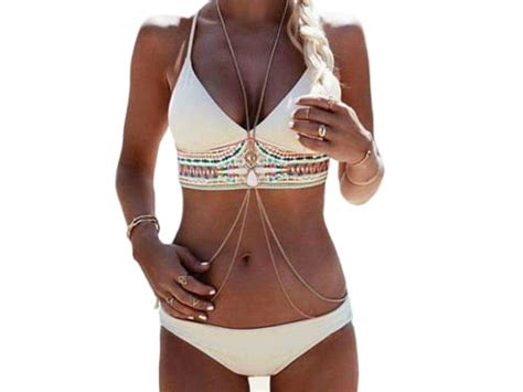 Bikini Str J K Pielowy Aztec Boho Superpaczka Pl