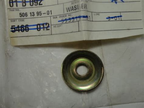 Oem Husqvarna 506139501 Cut Off Saw Washer For 3120k 371k 375k Ebay