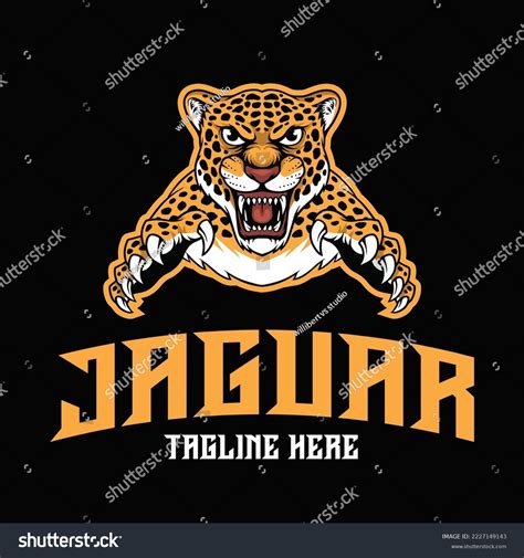 Jaguar Mascot Logo Illustration Design Vector Stock Vector (Royalty ...