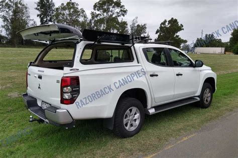 Mitsubishi Triton Mr Smm Steel Canopy Razorback Canopies