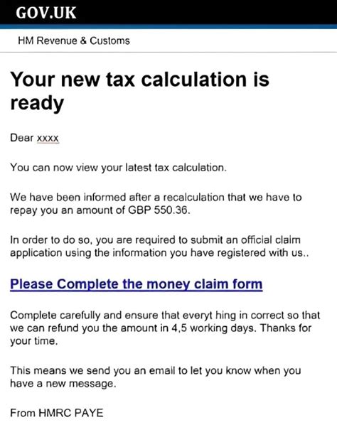 Beware Of Hmrc Scam Letters With Screenshots